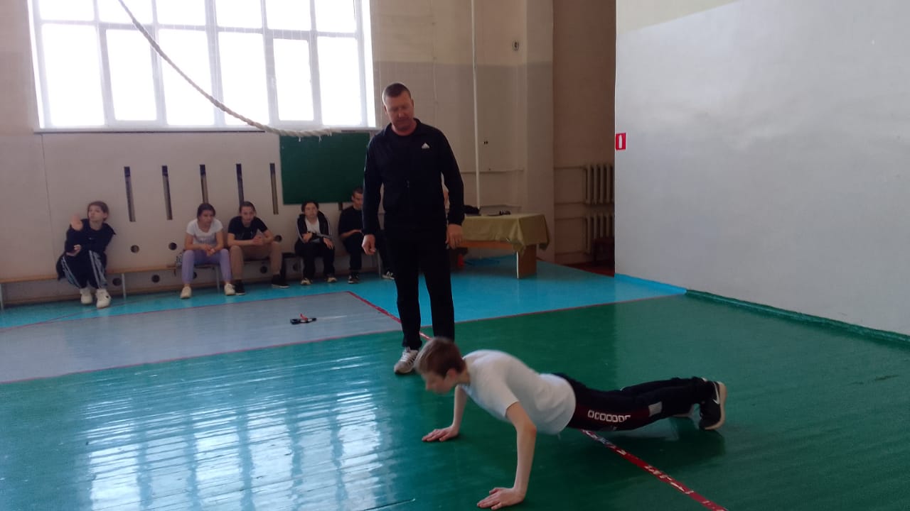 школьный этап Всероссийских спортивных соревнований школьников  &amp;quot;Президентские состязания&amp;quot;.